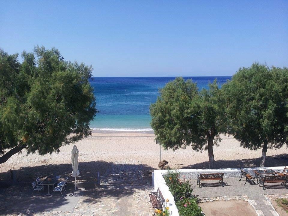 Pano Sto Kyma Studios Plomari 外观 照片