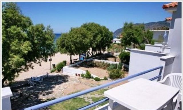 Pano Sto Kyma Studios Plomari 外观 照片